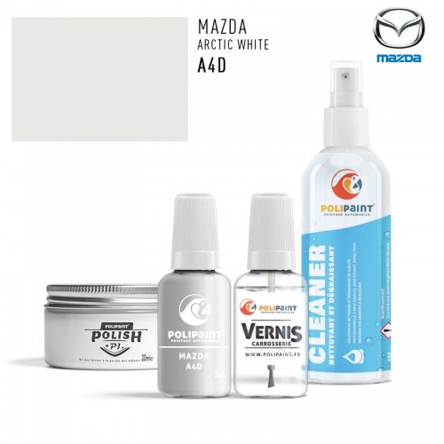 Stylo Retouche Mazda A4D ARCTIC WHITE