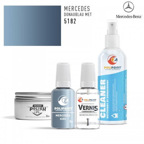 Stylo Retouche Mercedes 5182 DONAUBLAU MET