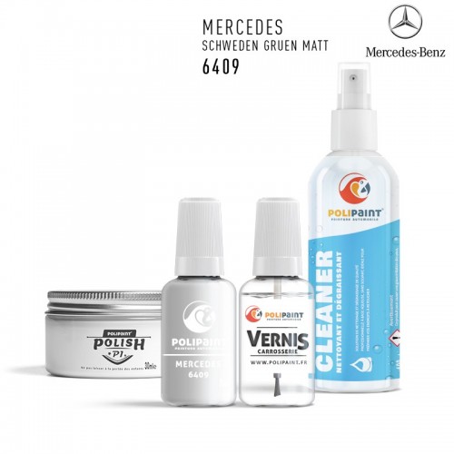 Stylo Retouche Mercedes 6409 SCHWEDEN GRUEN MATT