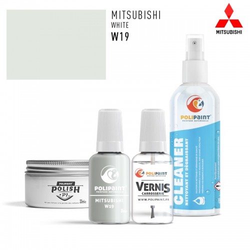 Stylo Retouche Mitsubishi W19 WHITE