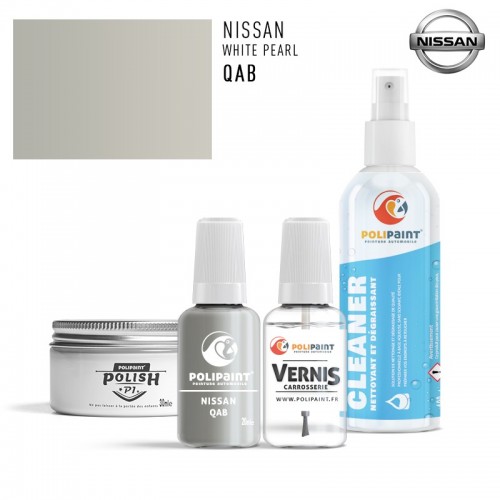 Stylo Retouche Nissan QAB WHITE PEARL