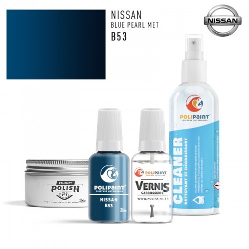 Stylo Retouche Nissan B53 BLUE PEARL MET