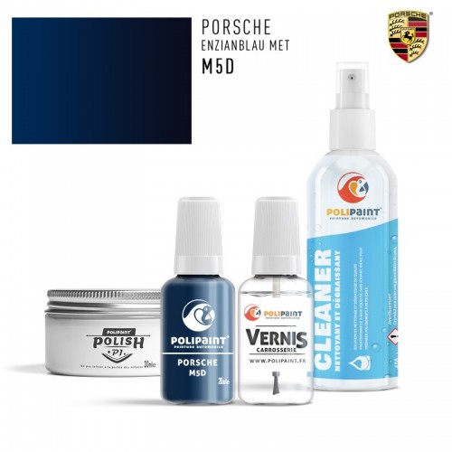 Stylo Retouche Porsche M5D ENZIANBLAU MET
