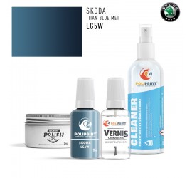 Stylo Retouche Skoda LG5W TITAN BLUE MET