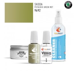 9692 PISTACHIO GREEN MET Skoda