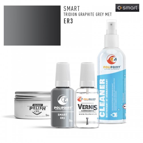 Stylo Retouche Smart ER3 TRIDION GRAPHITE GREY MET