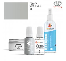 Stylo Retouche Toyota D01 WHITE METALLIC