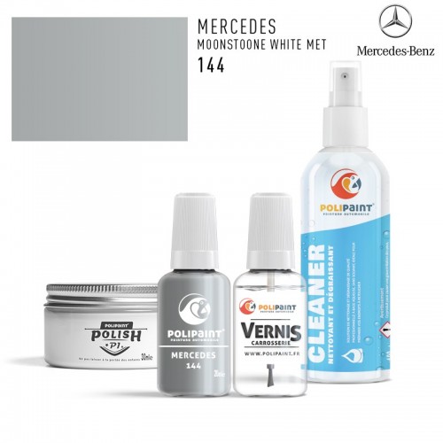 Stylo Retouche Mercedes 144 MOONSTOONE WHITE MET