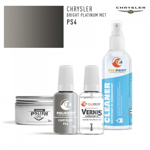 Stylo Retouche Chrysler PS4 BRIGHT PLATINUM MET