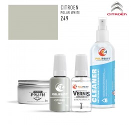 Stylo Retouche Citroen 249 POLAR WHITE