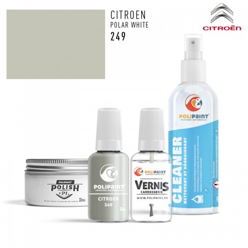 Stylo Retouche Citroen 249 POLAR WHITE