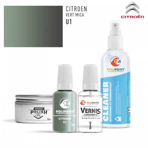 Stylo Retouche Citroen U1 VERT MICA