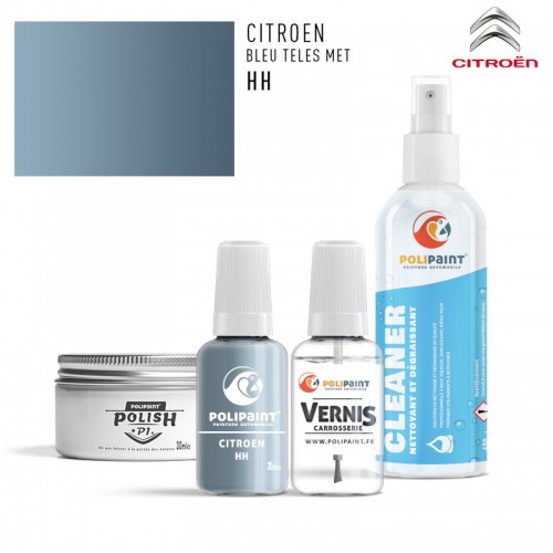 Stylo Retouche Citroen HH BLEU TELES MET