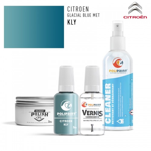 Stylo Retouche Citroen KLY GLACIAL BLUE MET