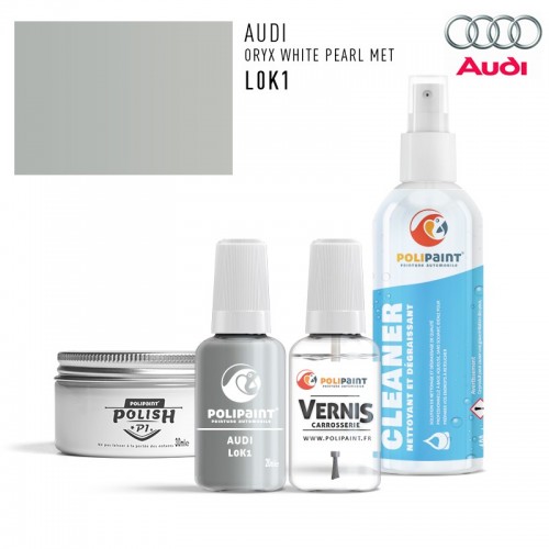 Stylo Retouche Audi L0K1 ORYX WHITE PEARL MET
