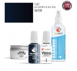 Stylo Retouche Fiat 567/A BLU DIPINTO DI BLU PERL