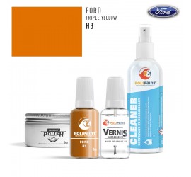 Stylo Retouche Ford Europe H3 TRIPLE YELLOW