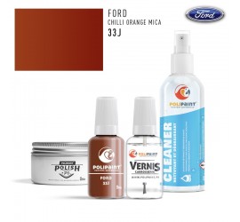 Stylo Retouche Ford Europe 33J CHILLI ORANGE MICA