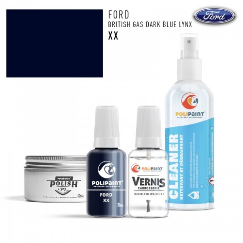 Stylo Retouche Ford Europe XX BRITISH GAS DARK BLUE LYNX