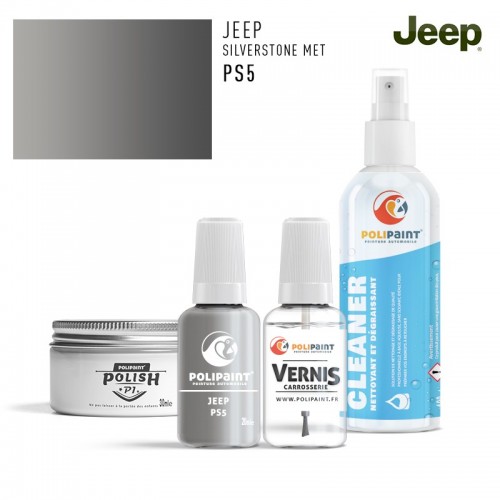 Stylo Retouche Jeep PS5 SILVERSTONE MET