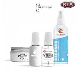 6C CLEAR SILVER MAT KIA