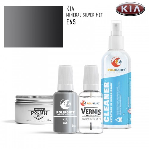Stylo Retouche KIA E6S MINERAL SILVER MET