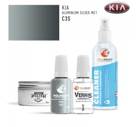 C3S ALUMINIUM SILVER MET KIA