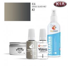 Stylo Retouche KIA A3 SIRIUS SILVER MET