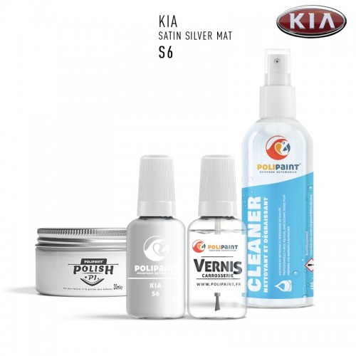 Stylo Retouche KIA S6 SATIN SILVER MAT