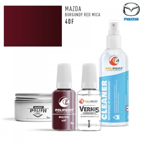 Stylo Retouche Mazda 40F BURGUNDY RED MICA