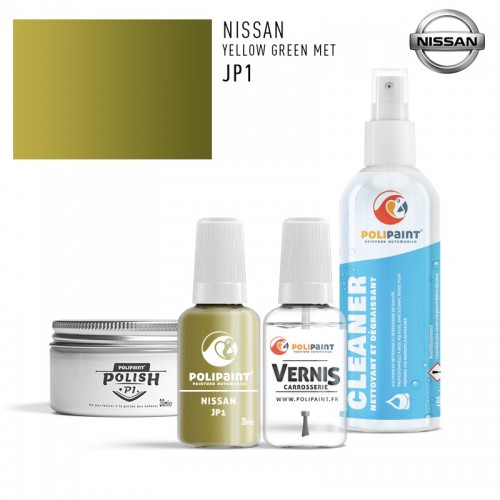 Stylo Retouche Nissan JP1 YELLOW GREEN MET